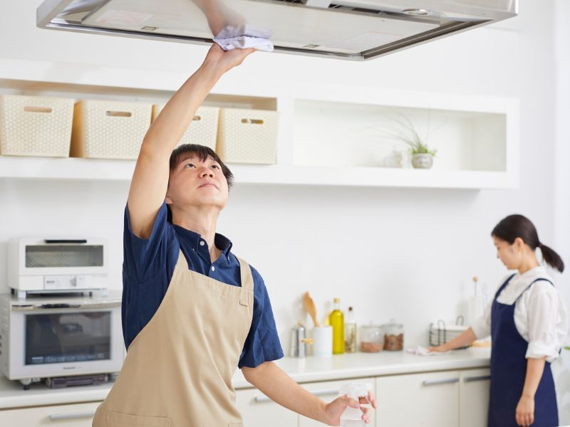 ハウスクリーニング作業のイメージ